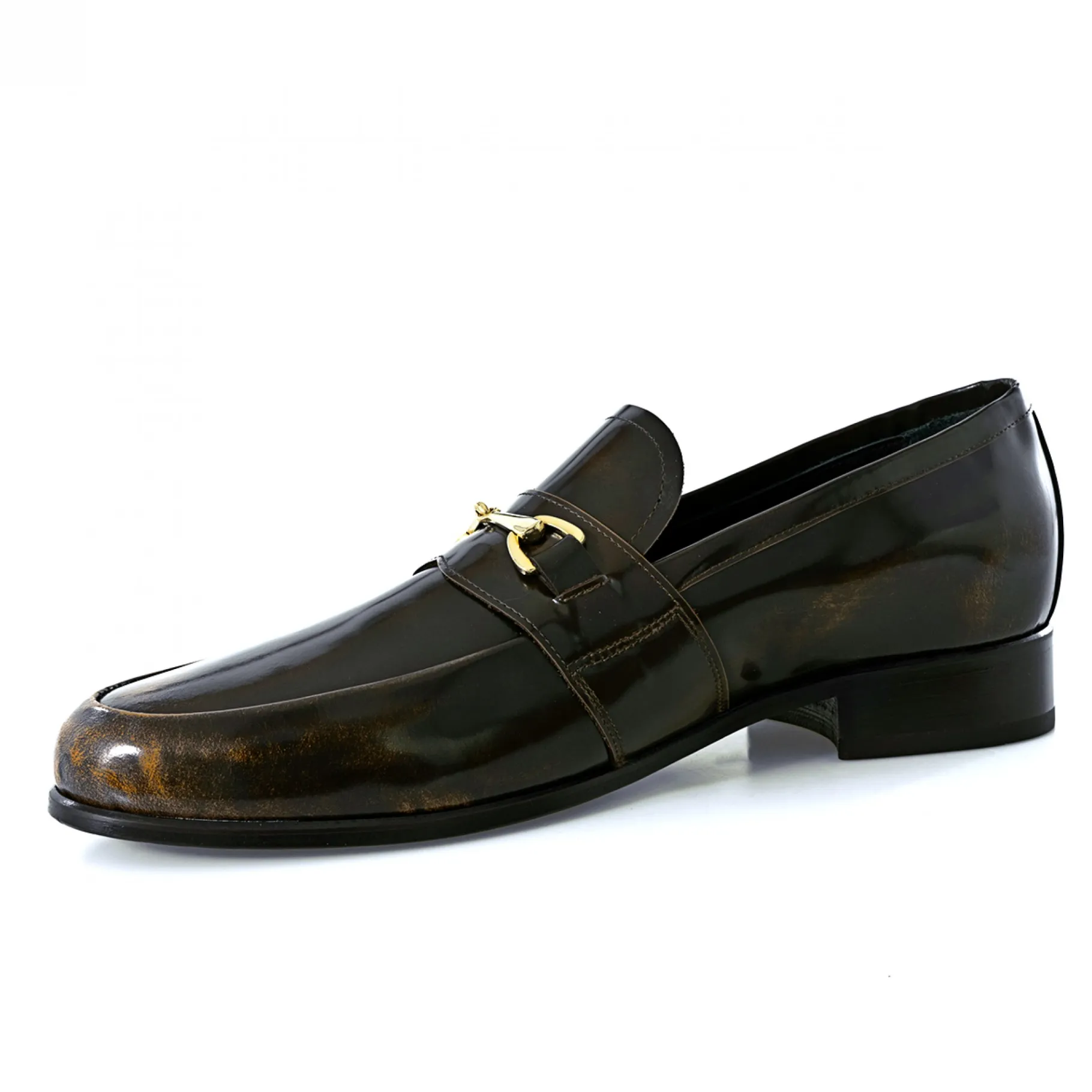 lausanne__mocassini_con_r_1.webp Uomo GUIDOMAGGI Nappine E Ornamenti>Lausanne - Mocassini con rialzo in Pelle Spazzolato Fino a 6.5 cm più alto