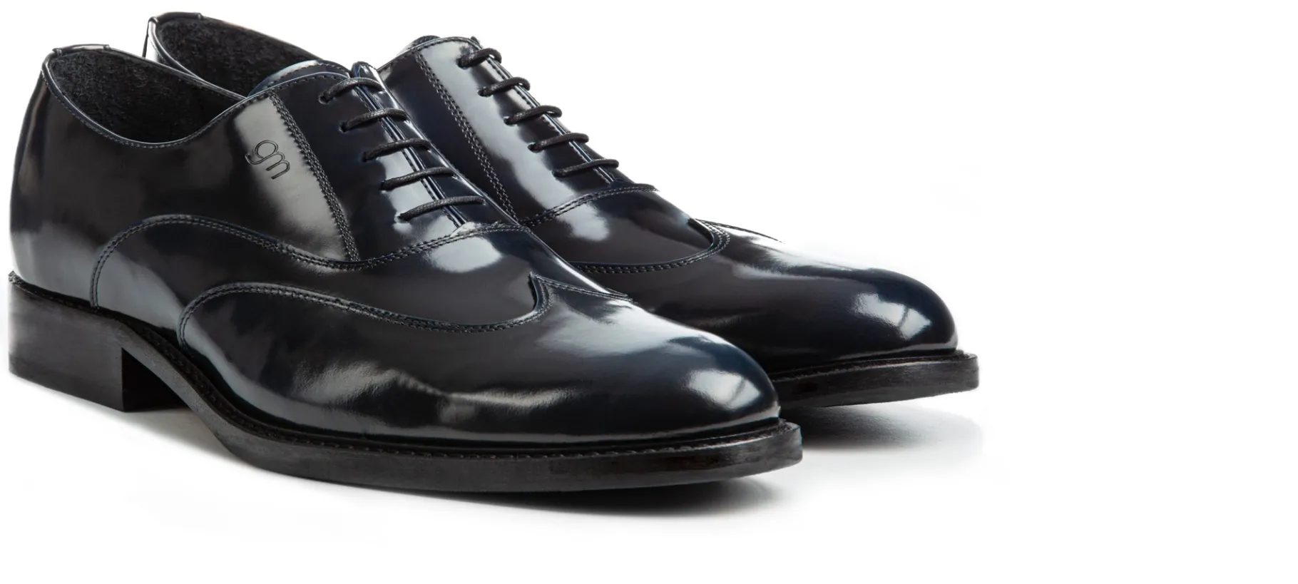 laval__scarpa_classica_da_0.webp Uomo GUIDOMAGGI Stringate>Laval - Scarpa Classica da uomo rialzante in Pelle Spazzolata da 6 a 8 cm