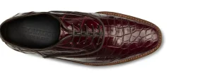 Uomo GUIDOMAGGI Scarpe In Pelle Esotica | Stringate>Leduc -scarpe con rialzo in pelle fino da 6 a 8 cm più alto