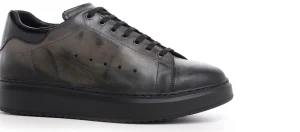 Uomo GUIDOMAGGI Sneakers>Leeds - Sneakers con rialzo in Pelle Pieno Fiore da 6 a 8 cm più alto
