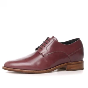 Uomo GUIDOMAGGI Cordovan | Cucitura Goodyear>Lille - Classiche  rialzate da uomo  in Pelle Cordovan da 6 a 8 cm più alto