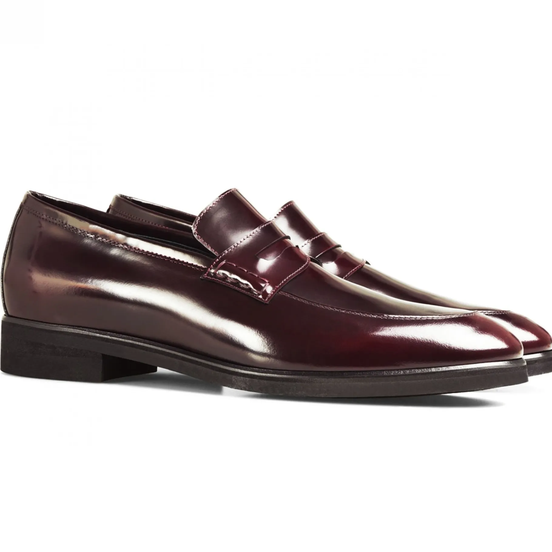 lucerne_mocassini_con_ria_4.webp Uomo GUIDOMAGGI Penny Loafers>Lucerne -mocassini con rialzo in Pelle fino a 6.5 cm più alto