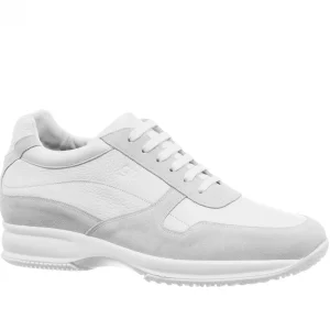 Uomo GUIDOMAGGI Sneakers>Lugano - Sneakers con rialzo in Mix Pelle da 6 a 10 cm più alto
