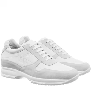 Uomo GUIDOMAGGI Sneakers>Lugano - Sneakers con rialzo in Mix Pelle da 6 a 10 cm più alto