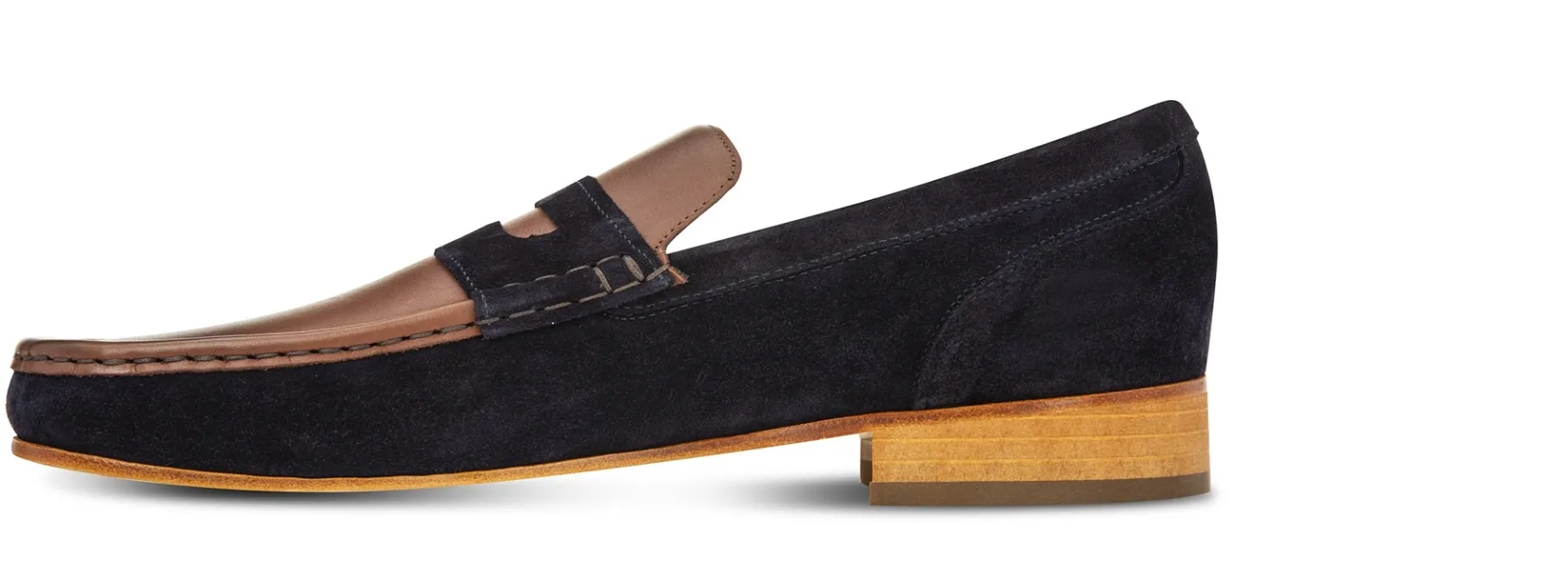 lusail_mocassini_rialzant_2.webp Uomo GUIDOMAGGI Cucitura Goodyear | Penny Loafers>Lusail -mocassini rialzanti in Mix Pelle fino a 6 cm più alto