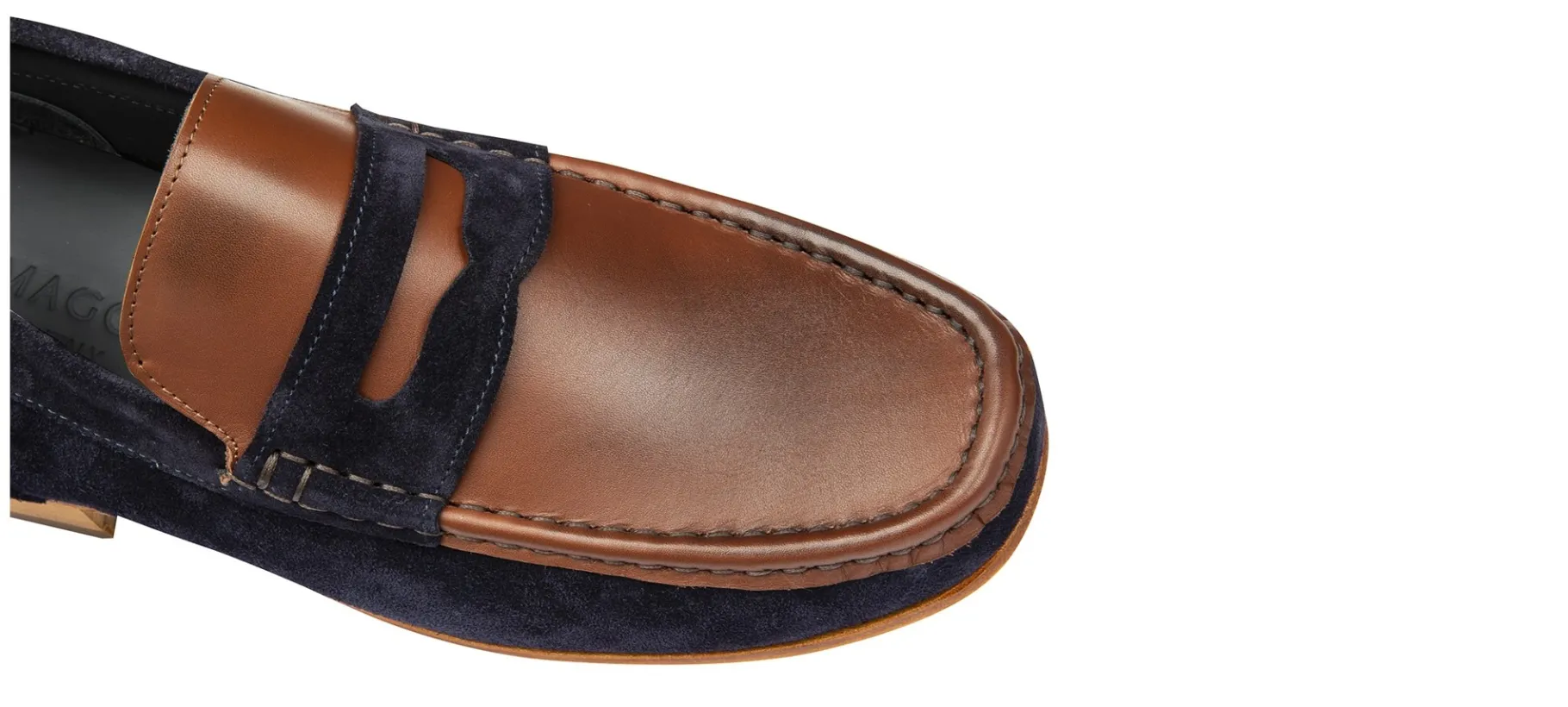 lusail_mocassini_rialzant_4.webp Uomo GUIDOMAGGI Cucitura Goodyear | Penny Loafers>Lusail -mocassini rialzanti in Mix Pelle fino a 6 cm più alto