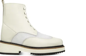 Uomo GUIDOMAGGI Stivali Da 12 A 15 Cm | Anfibi>Lussas - Stivali rialzante in Mix Pelle/Tessuto Da 10 cm a 15 cm più alto