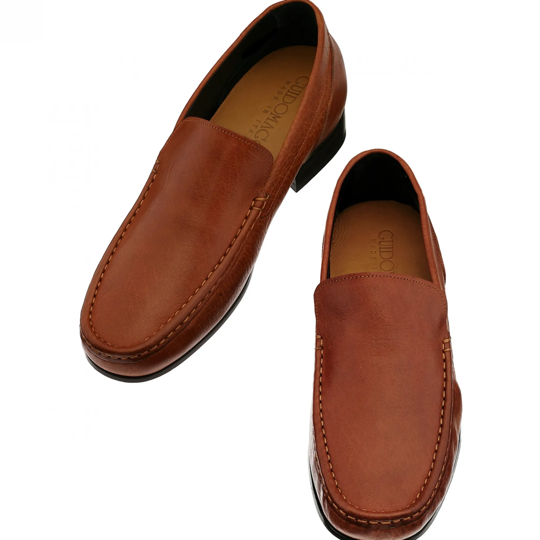 luxor__mocassini_scarpe_r_0.webp Uomo GUIDOMAGGI Cordovan | Classici>Luxor - Mocassini scarpe rialzanti in Pelle Cordovan da 6 a 8 cm più alto