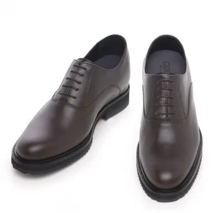 Uomo GUIDOMAGGI Stringate>Mantova - Classiche scarpe uomo con rialzo in Pelle Pieno Fiore da 6 a 8 cm più alto