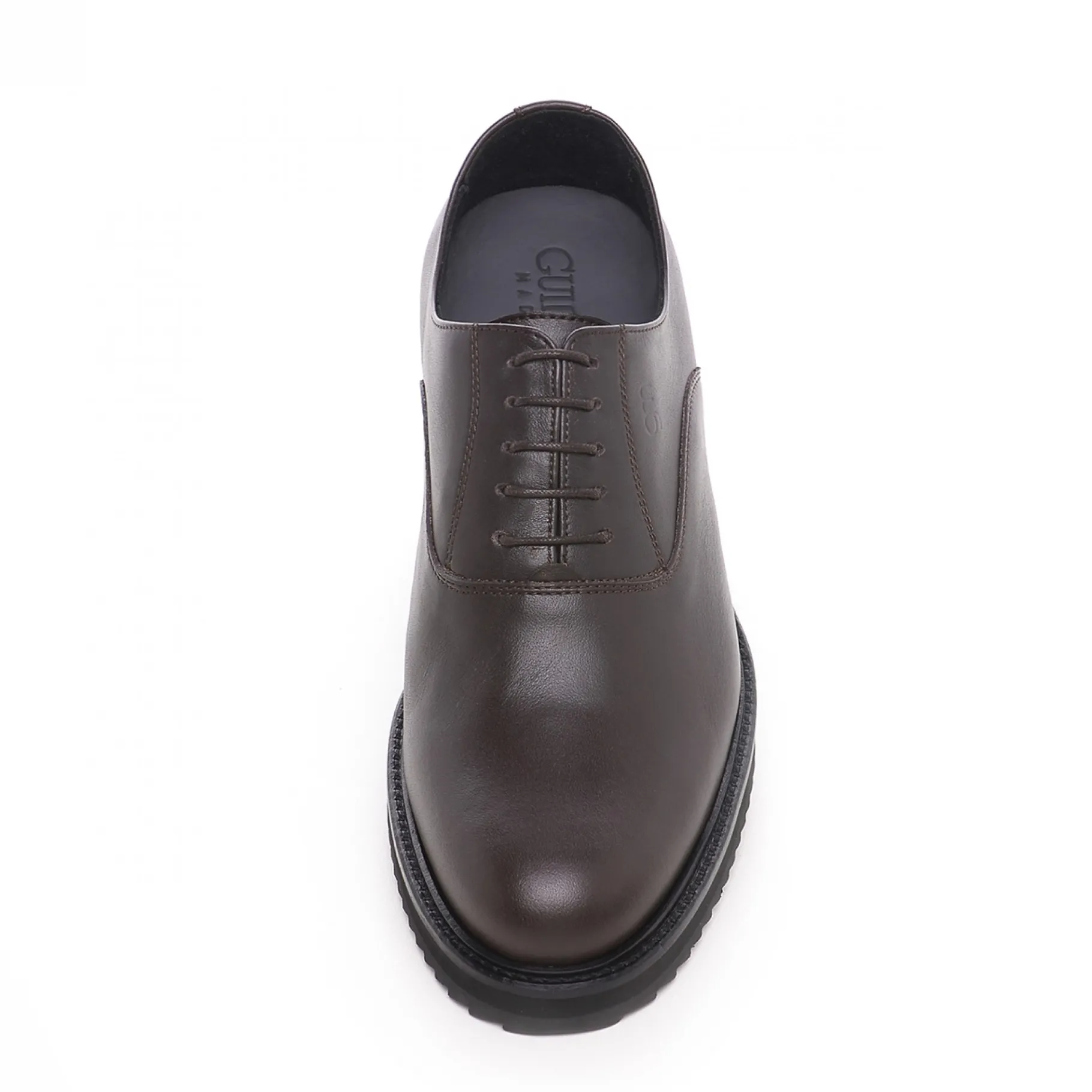 mantova__classiche_scarpe_3.webp Uomo GUIDOMAGGI Stringate>Mantova - Classiche scarpe uomo con rialzo in Pelle Pieno Fiore da 6 a 8 cm più alto