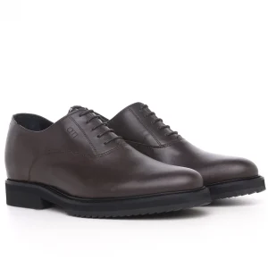 Uomo GUIDOMAGGI Stringate>Mantova - Classiche scarpe uomo con rialzo in Pelle Pieno Fiore da 6 a 8 cm più alto