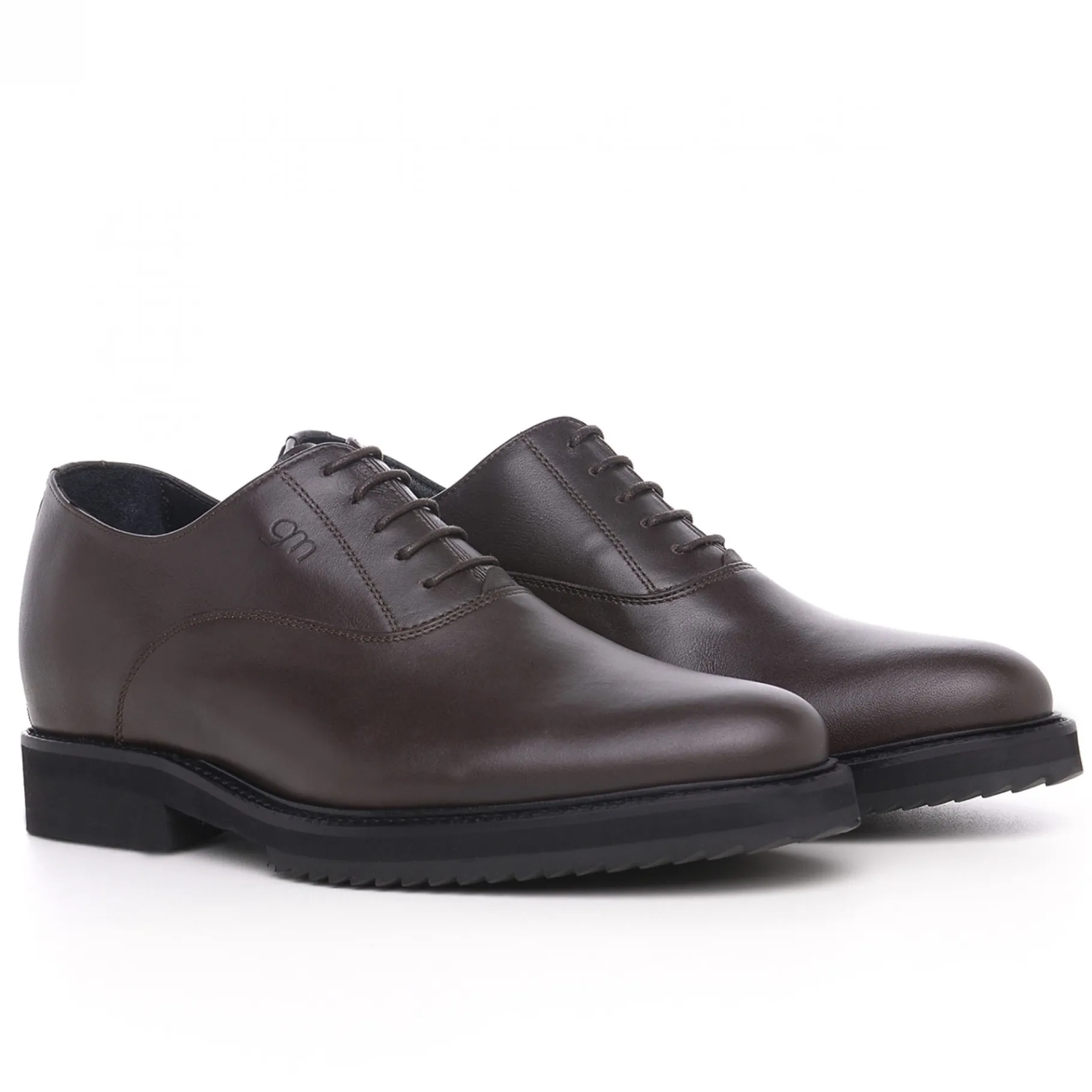 mantova__classiche_scarpe_4.webp Uomo GUIDOMAGGI Stringate>Mantova - Classiche scarpe uomo con rialzo in Pelle Pieno Fiore da 6 a 8 cm più alto