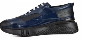 Uomo GUIDOMAGGI Sneakers>Marinette - sneakers con rialzo in Mix Pelle Da 6 a 10 cm più alto