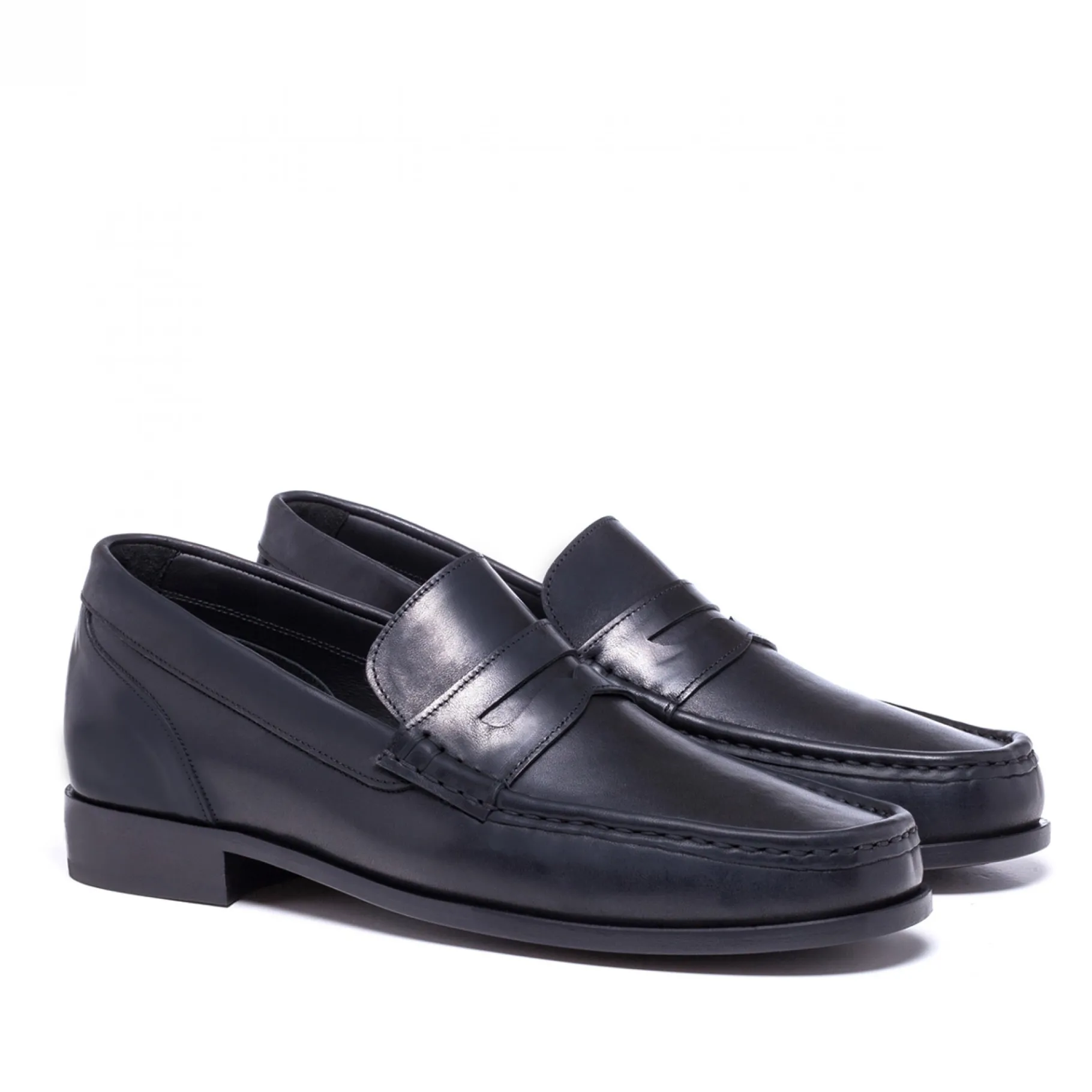 marocco__mocassini_scarpe_4.webp Uomo GUIDOMAGGI Cordovan | Penny Loafers>Marocco - Mocassini scarpe rialzanti in Pelle Cordovan da 6 a 8 cm più alto
