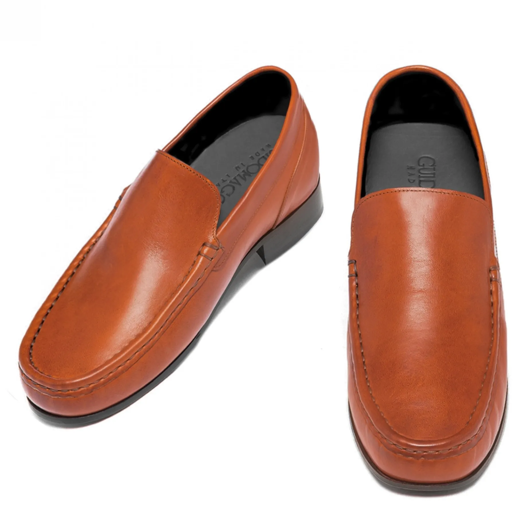 medina__mocassini_scarpe__0.webp Uomo GUIDOMAGGI Cordovan | Classici>Medina - Mocassini scarpe rialzanti in Pelle Cordovan da 6 a 8 cm più alto