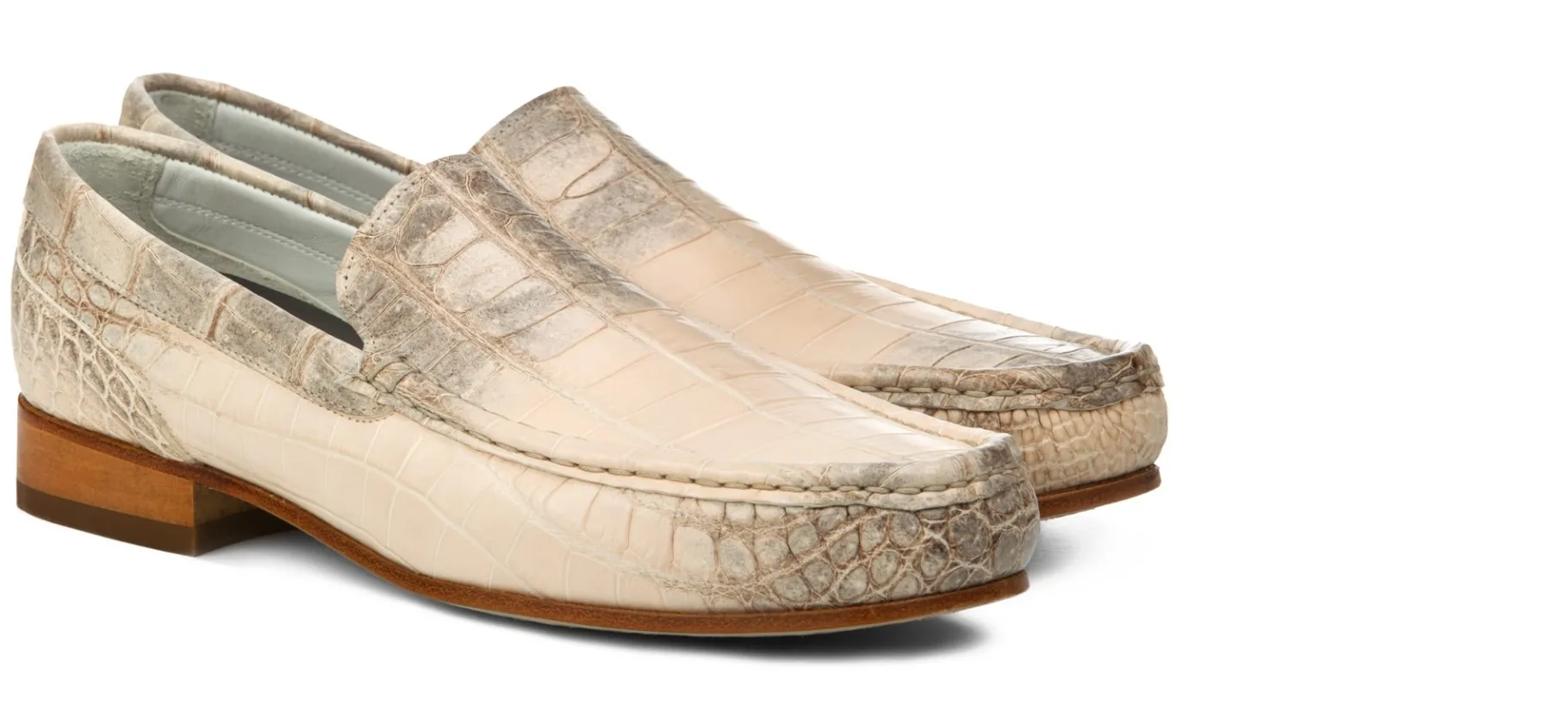 menton__mocassini_da_uomo_0.webp Uomo GUIDOMAGGI Scarpe In Pelle Esotica>Menton - Mocassini da uomo con rialzo in Pelle Coccodrillo fino a 6,5 cm più alto