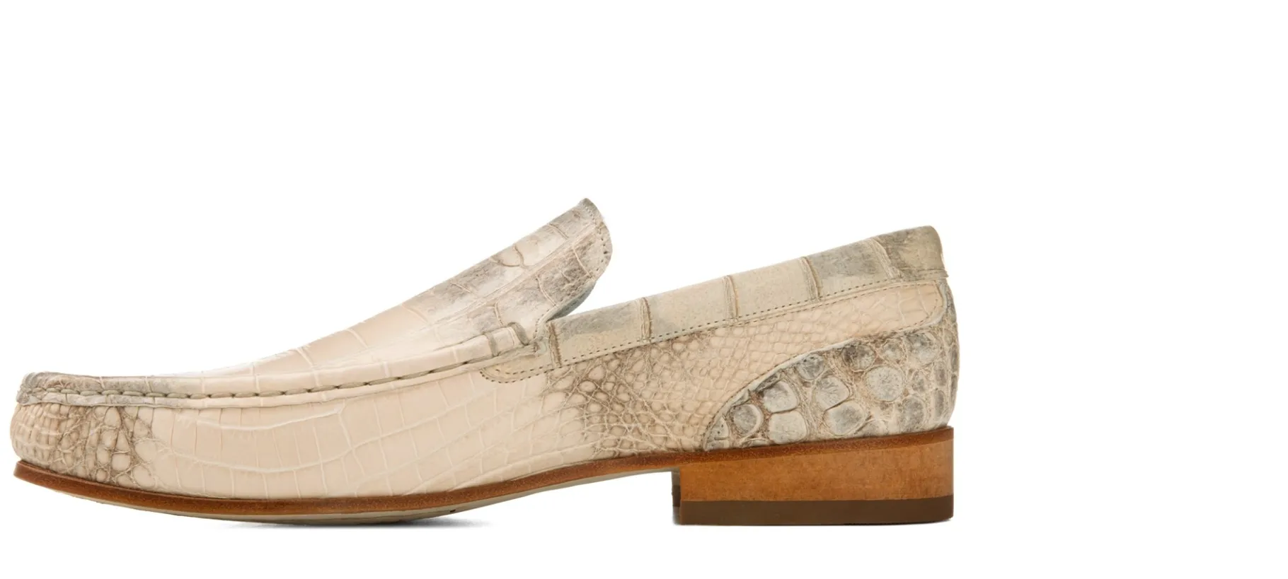 menton__mocassini_da_uomo_2.webp Uomo GUIDOMAGGI Scarpe In Pelle Esotica>Menton - Mocassini da uomo con rialzo in Pelle Coccodrillo fino a 6,5 cm più alto