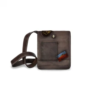 GUIDOMAGGI Pratesi Bags>Messenger - Borsello Pratesi in Pelle da uomo