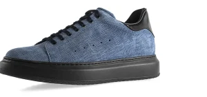 Uomo GUIDOMAGGI Sneakers>Metz - sneakers con rialzo in Mix Pelle Da 6 a 8 cm più alto