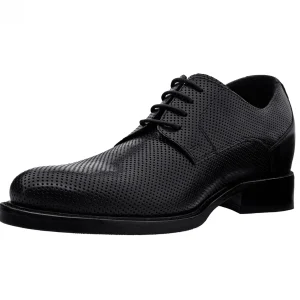Uomo GUIDOMAGGI Cerimonia | Stringate>Mexico -scarpe da matrimonio con rialzo in Mix Pelle Da 6 a 8 cm più alto