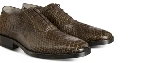 Uomo GUIDOMAGGI Cucitura Goodyear | Scarpe In Pelle Esotica>Mezzago - scarpe rialzanti in Pelle Da 6 a 8 cm più alto