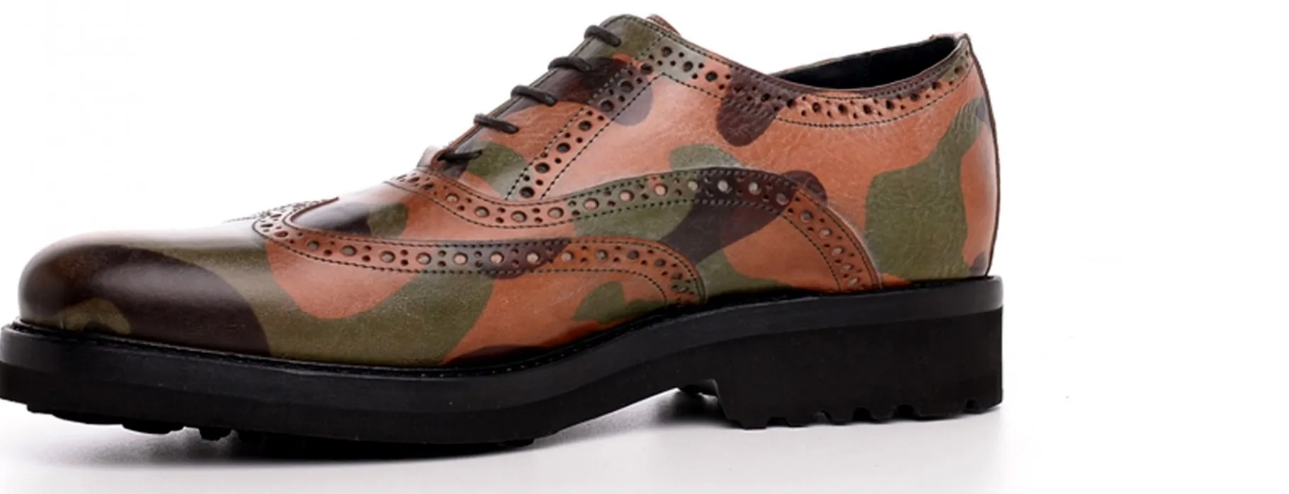 military__classiche_scarp_2.webp Uomo GUIDOMAGGI Stringate>Military - Classiche scarpe con rialzo in Pelle Pieno Fiore da 6 a 8 cm più alto
