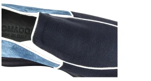 Uomo GUIDOMAGGI Slip-on>Molokai - scarpe con rialzo in Mix Pelle/Tessuto fino a 6 cm più alto