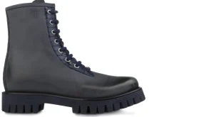 Uomo GUIDOMAGGI Scarpe In Pelle Esotica | Anfibi>Monaco - Stivali  con rialzo in Mix Pelle da 6 a 10 cm più alto