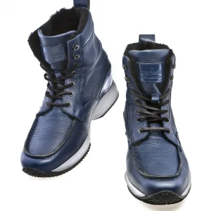 Uomo GUIDOMAGGI Sneakers>Moscow - Sneakers  in Pelle con rialzo interno. Da 6 a 8 cm più alto