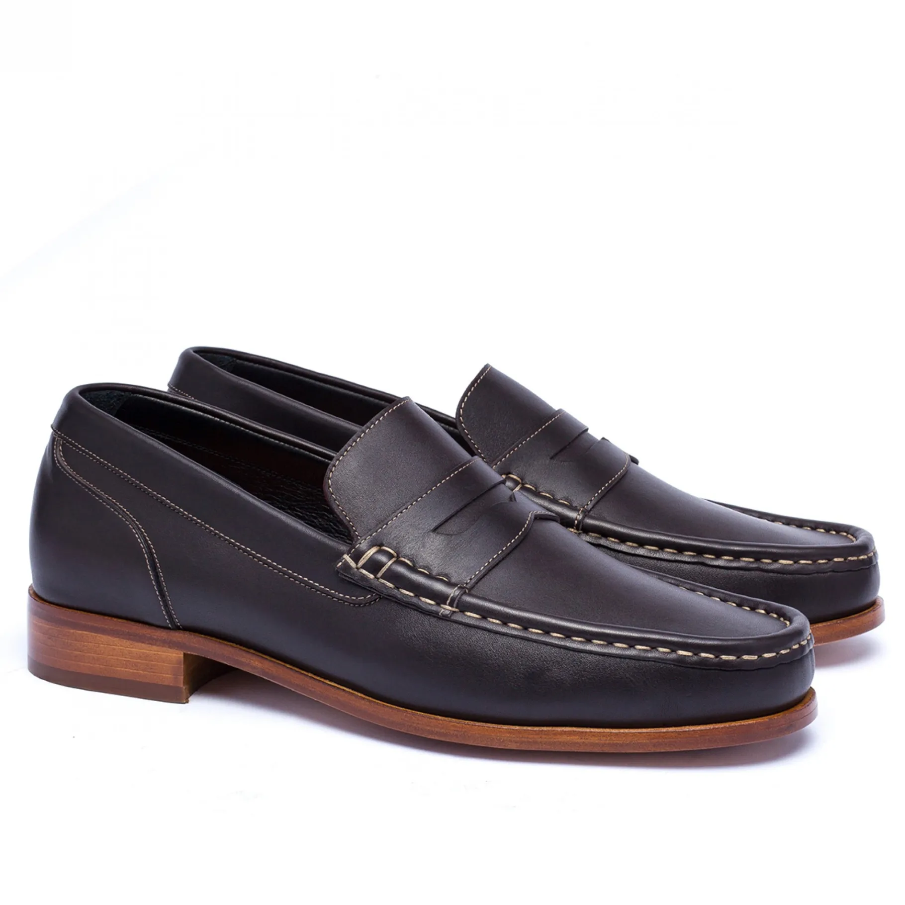 muscat__mocassini_elegant_4.webp Uomo GUIDOMAGGI Penny Loafers>Muscat - Mocassini eleganti da uomo in Pieno Fiore Fino a 6 cm più alto