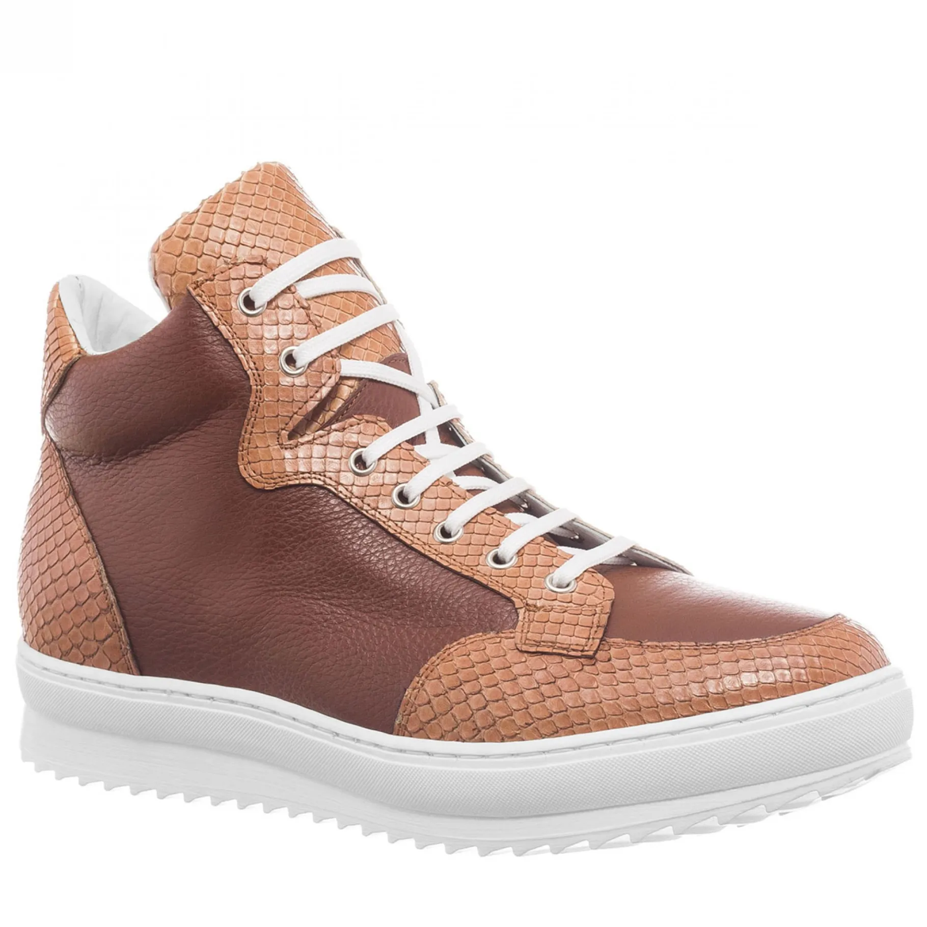 nairobi__sneakers_con_ria_1.webp Uomo GUIDOMAGGI Scarpe In Pelle Esotica | Sneakers>Nairobi - Sneakers con rialzo in Mix Pelle da 6 a 10 cm più alto