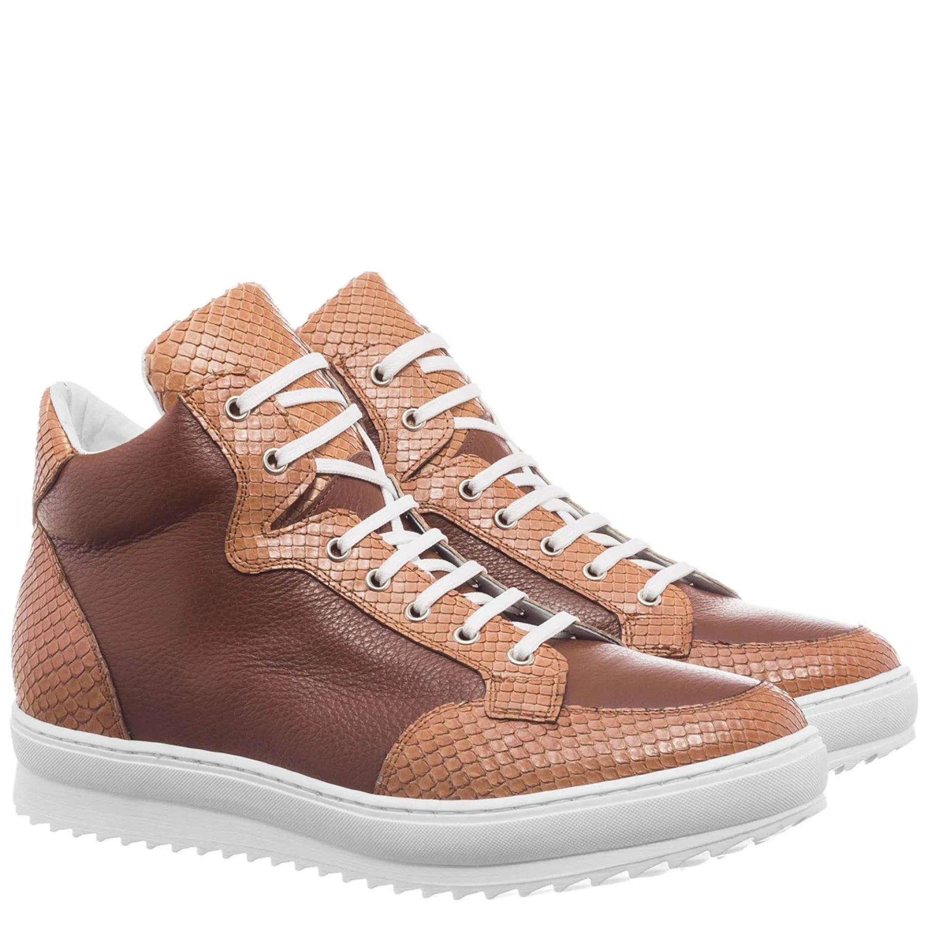 nairobi__sneakers_con_ria_4.webp Uomo GUIDOMAGGI Scarpe In Pelle Esotica | Sneakers>Nairobi - Sneakers con rialzo in Mix Pelle da 6 a 10 cm più alto