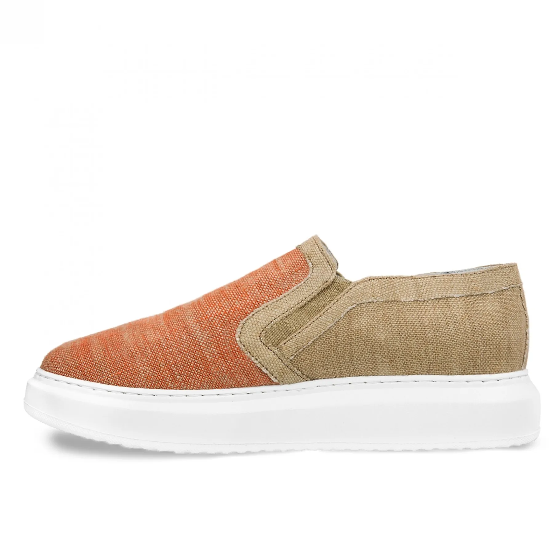 nakupenda_slipon_con_rial_2.webp Uomo GUIDOMAGGI Slip-on>Nakupenda -Slip-on con rialzo in Tessuto fino a 6 cm più alto