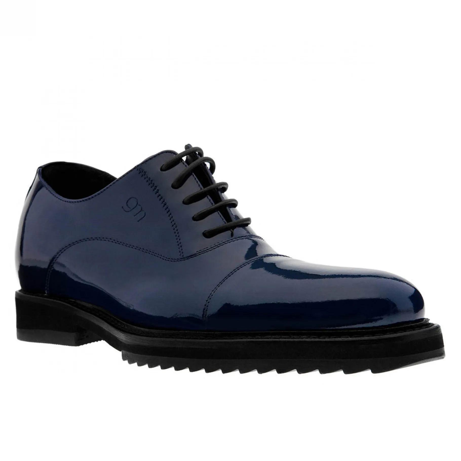 napoli__classiche_scarpe__1.webp Uomo GUIDOMAGGI Stringate>Napoli - Classiche scarpe rialzate in Pelle Vernice Fino a 8 cm più alto