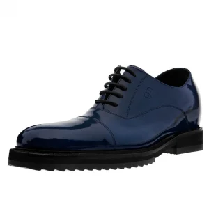 Uomo GUIDOMAGGI Stringate>Napoli - Classiche scarpe rialzate in Pelle Vernice Fino a 8 cm più alto