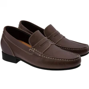 Uomo GUIDOMAGGI Penny Loafers>New Jersey - Mocassini con rialzo interno da uomo in Pieno Fiore Fino a 6 cm più alto