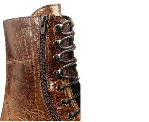 Uomo GUIDOMAGGI Anfibi>New man - Stivali con rialzo in Pelle Pieno Fiore da 6 a 10 cm più alto
