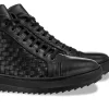 Uomo GUIDOMAGGI Sneakers>Newark - sneakers in Mix Pelle Da 6 a 8 cm più alto