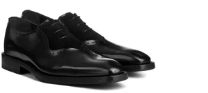 Uomo GUIDOMAGGI Cerimonia | Stringate>Newbury Street - Classiche scarpe uomo con rialzo in Mix Pelle Fino a 8 cm più alto