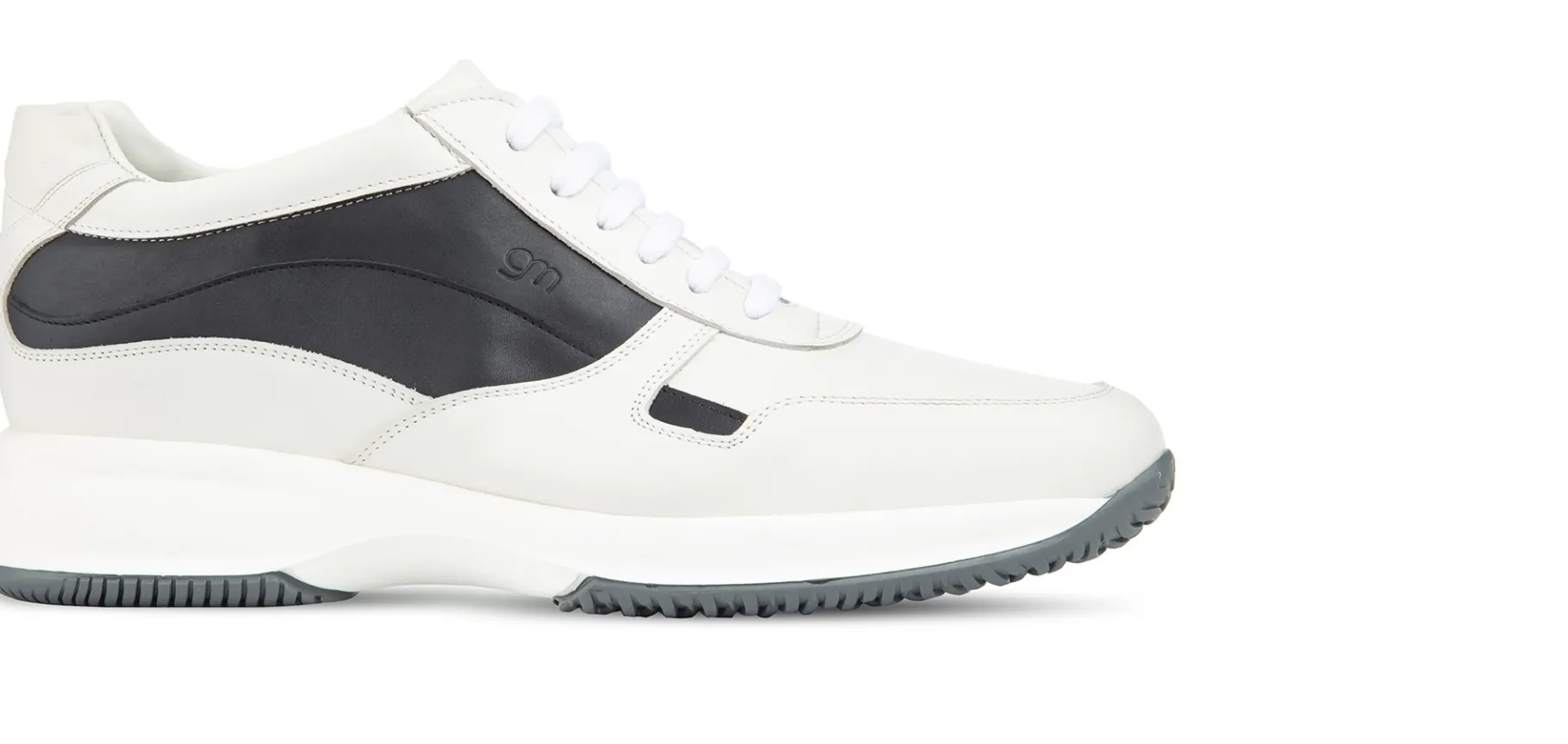 newcastle__sneakers_uomo__0.webp Uomo GUIDOMAGGI Sneakers>Newcastle - Sneakers uomo con rialzo interno in Pelle Pieno Fiore da 6 a 10 cm più alto