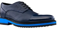 Uomo GUIDOMAGGI Stringate>Nice - Classiche scarpe con rialzo in Pelle Pieno Fiore fino a 8 cm più alto