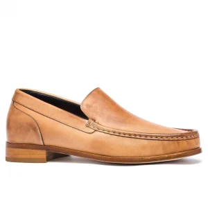 Uomo GUIDOMAGGI Classici>Nile - Mocassini scarpe rialzanti in Pelle Pieno Fiore da 6 a 8 cm più alto