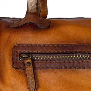 GUIDOMAGGI Pratesi Bags>Nordkapp - Borsone da viaggio Sporty Chic in vera pelle