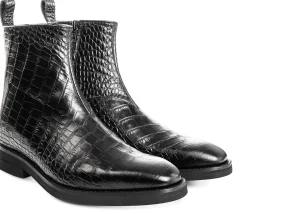 Donna GUIDOMAGGI Scarpe Donna | Chelsea>Noto - stivali con rialzo in Pelle Da 6 a 10 cm più alto
