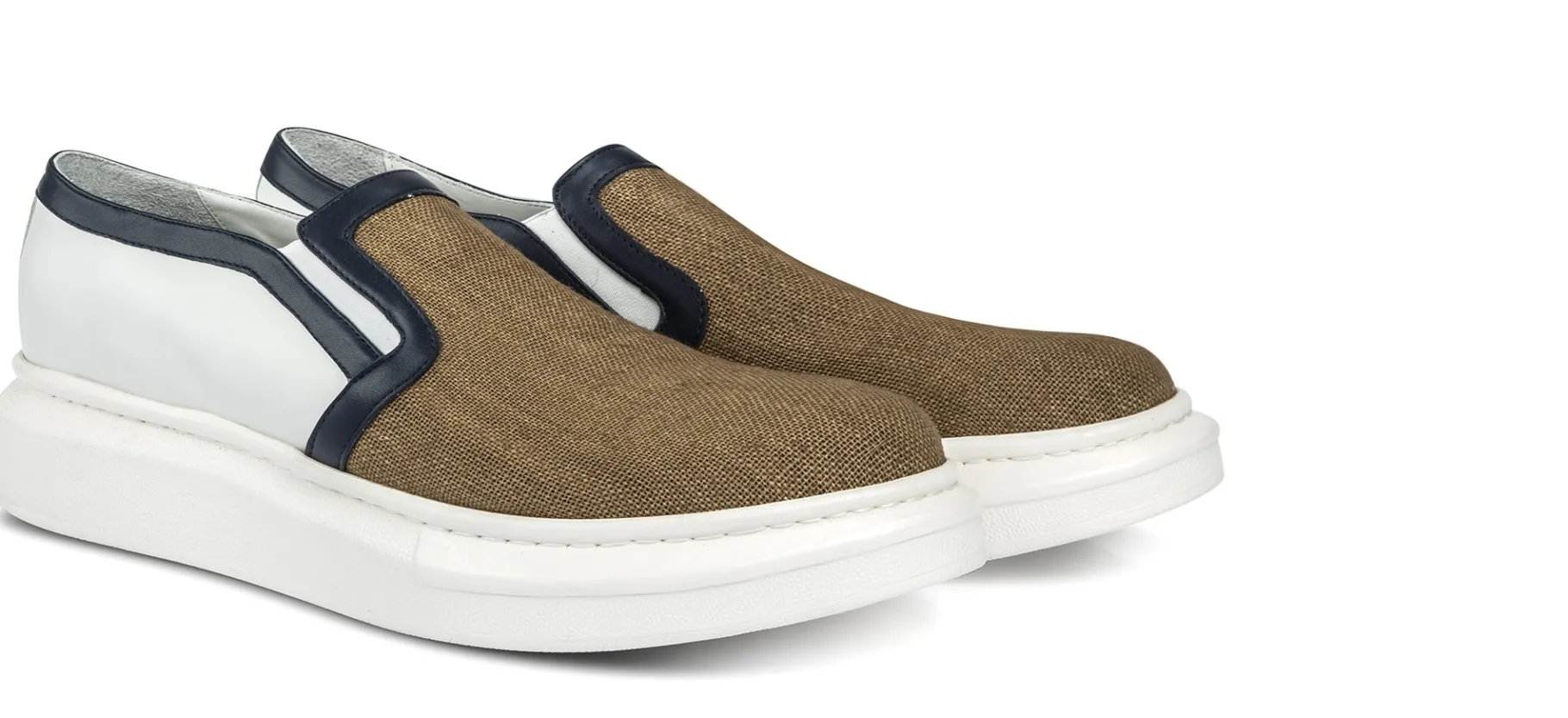 oahu__scarpe_con_rialzo_i_0.webp Uomo GUIDOMAGGI Slip-on>Oahu - scarpe con rialzo in Mix Pelle/Tessuto fino a 6 cm più alto