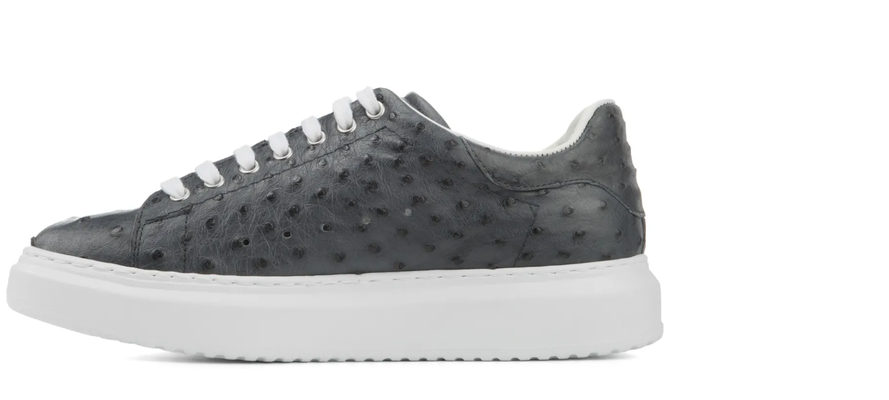 ocala__sneakers_rialzanti_2.webp Uomo GUIDOMAGGI Scarpe In Pelle Esotica | Sneakers>Ocala - Sneakers rialzanti da uomo in Pelle di Struzzo da 6 a 8 cm più alto