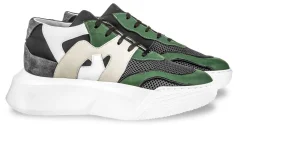 Uomo GUIDOMAGGI Sneakers>O'Neal - chunky sneakers o'neal in Mix Pelle/Tessuto Da 6 a 10 cm più alto