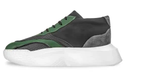 Uomo GUIDOMAGGI Sneakers>O'Neal - chunky sneakers o'neal in Mix Pelle/Tessuto Da 6 a 10 cm più alto
