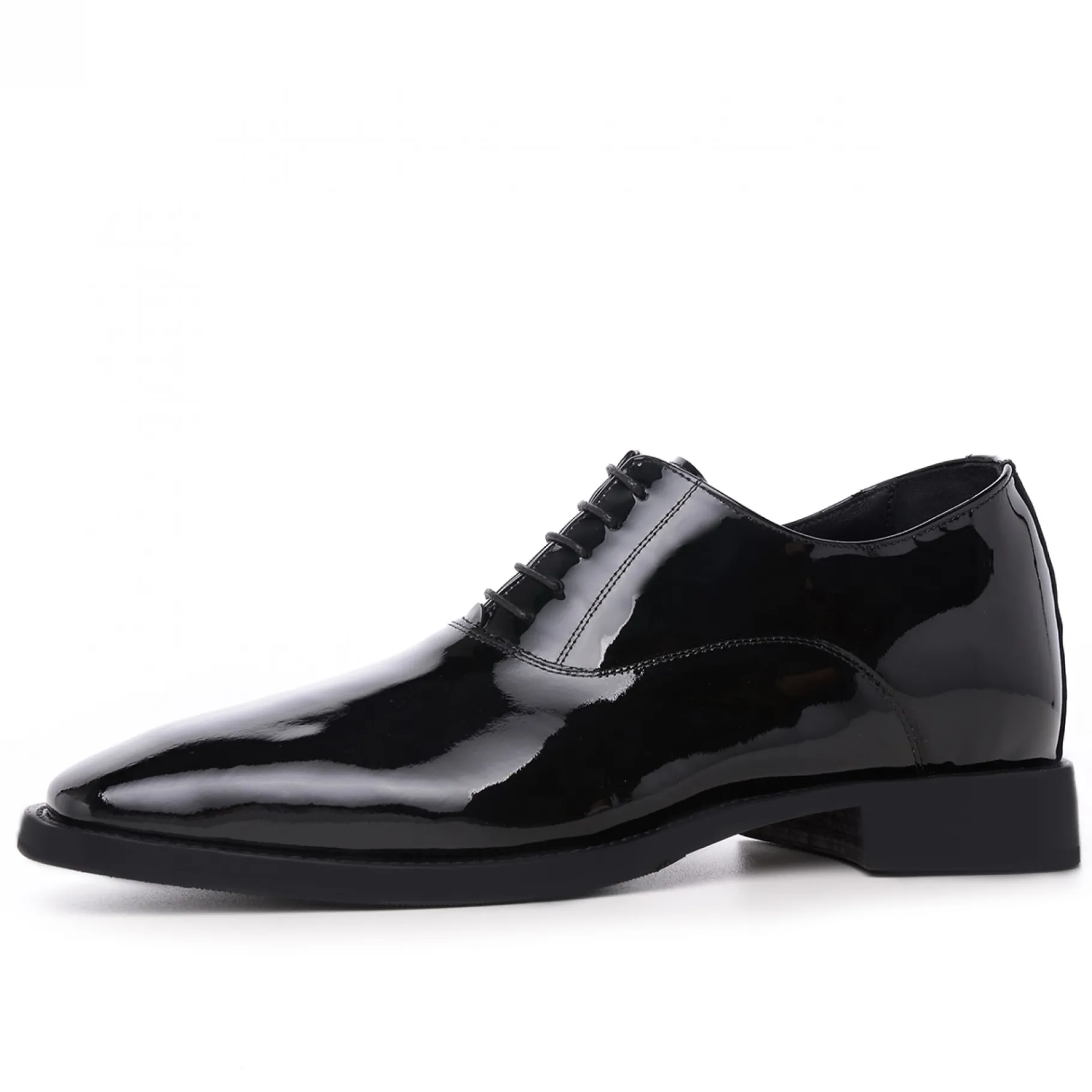 orvieto__classiche_scarpe_2.webp Uomo GUIDOMAGGI Cerimonia | Stringate>Orvieto - Classiche scarpe rialzanti in Pelle Vernice da 6 a 8 cm più alto