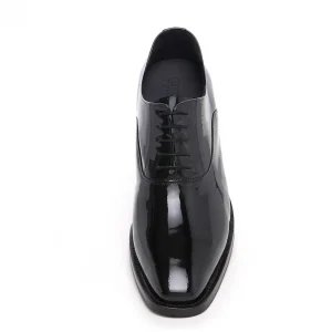 Uomo GUIDOMAGGI Cerimonia | Stringate>Orvieto - Classiche scarpe rialzanti in Pelle Vernice da 6 a 8 cm più alto
